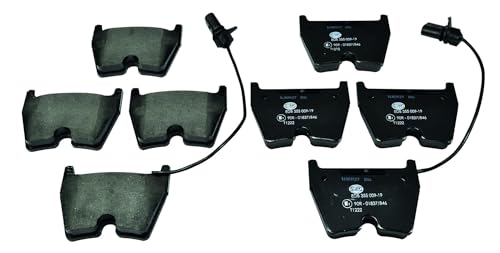 Plaquettes de frein HELLA 8DB 355 009-191 de qualité d'origine pour VW