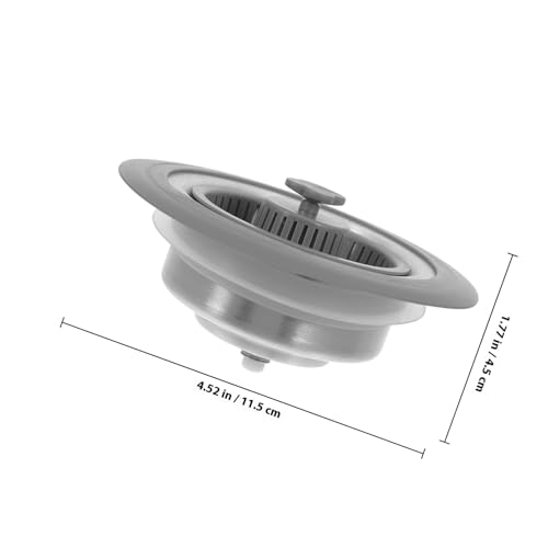 Colador para fregadero de cocina de acero inoxidable miniatura 2