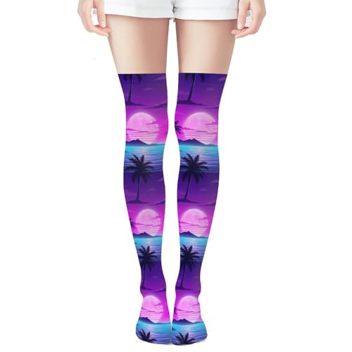 Women Girls Soft Cotton Dress Socks for Work, Football, Yoga