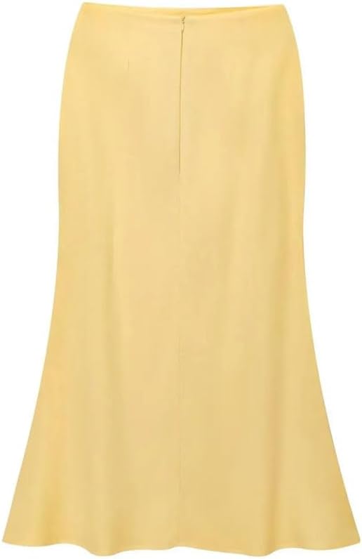 Women's Elegant Skirt Set Lace-Up Puff Sleeve Shirt Summer Party Set