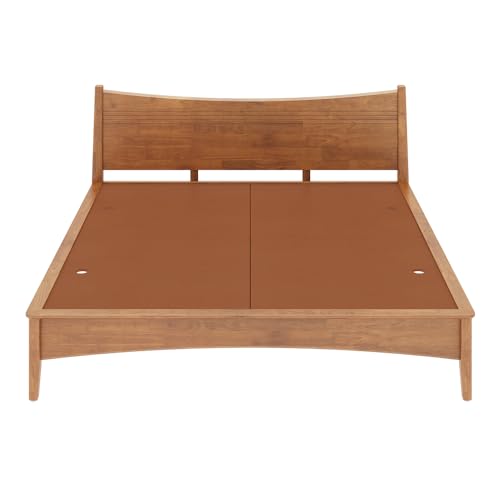 Image of Wakefit Bed | King (78 X 72) Solid Wood Bed Without Storage, 3 Year Warranty | - Somraji - Midas Gold