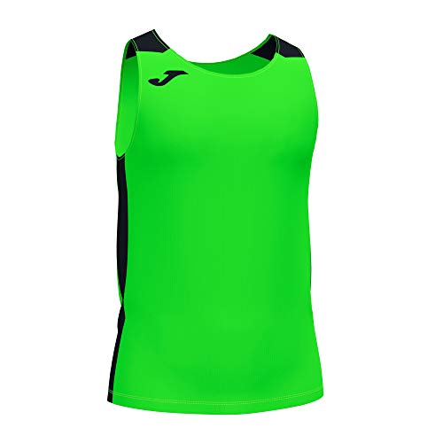 Joma Débardeur Record II Vert Fluor Noir, 102222.021.L