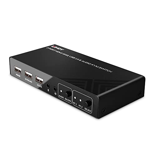 Switch KVM HDMI 4K60 idéal pour le télétravail avec deux ordinateurs - 5