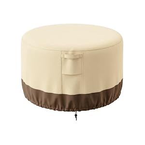 Vailge Fire Pit Cover Round,100% Waterproof Round ...