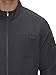 Scrub Jacket Men, Zip Front Men's Medical Scrub Jacket with 5 Pockets, Soft Stretch Fabric, Dark Grey, M