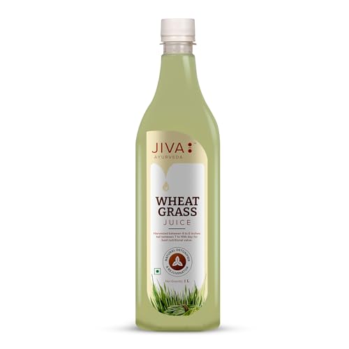 Image of Jiva Wheatgrass Juice | Help to Boost Immunity | Helps In Weight Management - 1Ltr (Pack of 1)