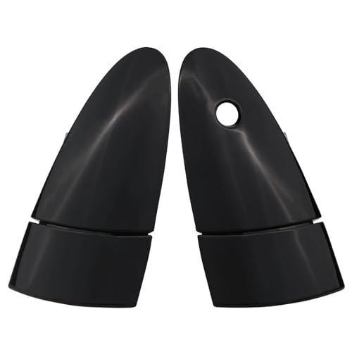 TQPONLY Upgrade Metal Exterior Door Handle | Fits Honda CR-Z CRZ 2011-2016 Front Left & Right Side | Outside Handle Outer Door Part (Black)
