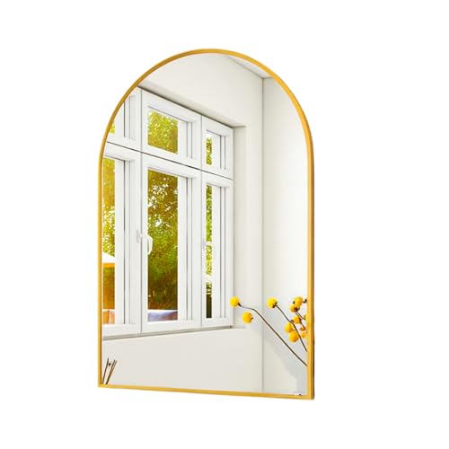 Encuentra espejo de aluminio dorado marca bluelander, en la categoría de espejos para baño. Espejo de aluminio dorado Marca Bluelander 2