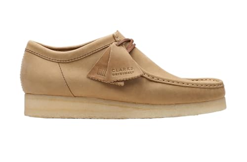 CLARKS ORIGINALS Wallabee Shoes Brown Leather 11.5