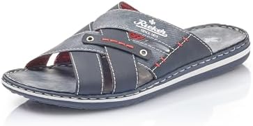 Rieker Men's Mules, Blue, 9 image 3