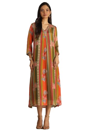 Robe chinoise pour femme Soch brodée de fleurs et paillettes