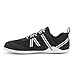 Produktbild Xero Shoes Prio Herren Barfußschuhe  Laufschuhe für Herren, Nullabsatz, minimalistisch, Breite Zehenbox, Leichtgewichtige Trainingskleidung  Schwarz/Weiß, Größe 45,5 EU