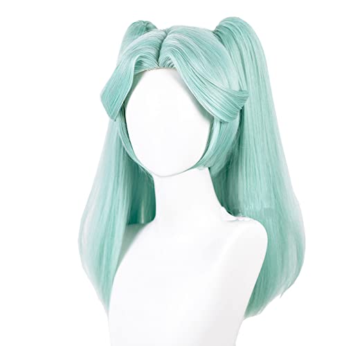 osseoca Rebecca cos wig cyanShort body and tiger mouth clip double ponytail 57cm (Rebecca tiger mouth clip double ponytail)