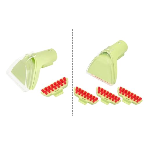 Miniatura 7 de Vibsky Green 1425 2458 3194 - Herramienta De Tapicería Con Cepillos De Repuesto Little Green