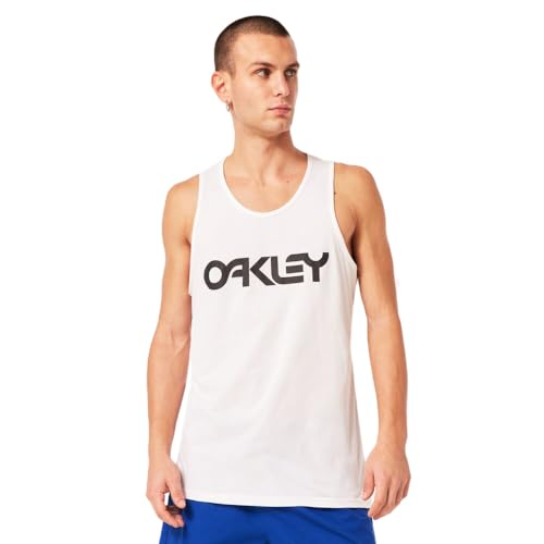 Débardeur Oakley homme anti-transpiration blanc taille L