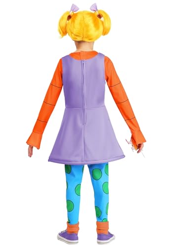 Disfraz Angelica Rugrats Nickelodeon para Niñas miniatura 7