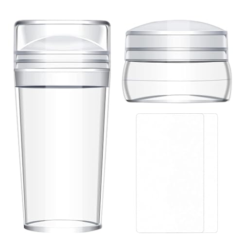 Kit De Uñas, Salón De Belleza,Kit De Sello De Uñas Transparente De Silicona Elástica | Suministros De Salón De Belleza Con Raspadores, Para Manicura Francesa Multifunz