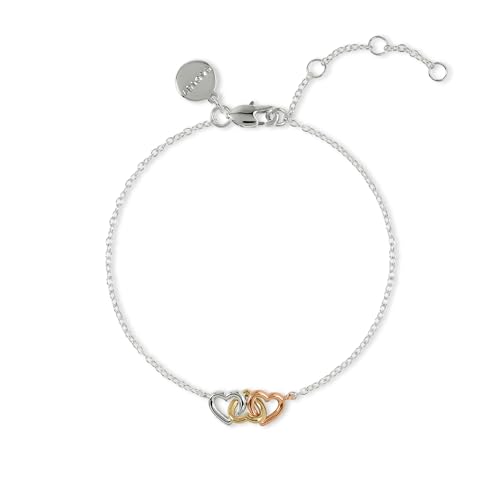 Image of RADLEY Triple Plated Heart Charm Bracelet