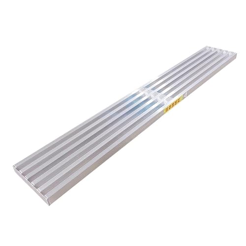 PAUUIA Piattaforma di Lavoro in Alluminio per Scale a pioli e cavalletti, Piattaforma di Lavoro Regolabile/Accessorio per Scale, Strumento per impalcature da 2 Pollici di Spessore per la casa