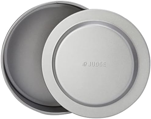 Judge JB51 Non-Stick Square 9" Cake Tin Springform, Dishwasher Safe 23cm x 23cm x 7cm - 5 Year Guarantee