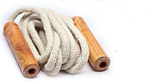 Rudra Traders Thick Cotton Skipping Rope/Jump Rope for Women,Girls,Boys (Pack of 1), White (RDTR-7) (B0B2WRWXBY) Amazon Price History, Amazon Price Tracker