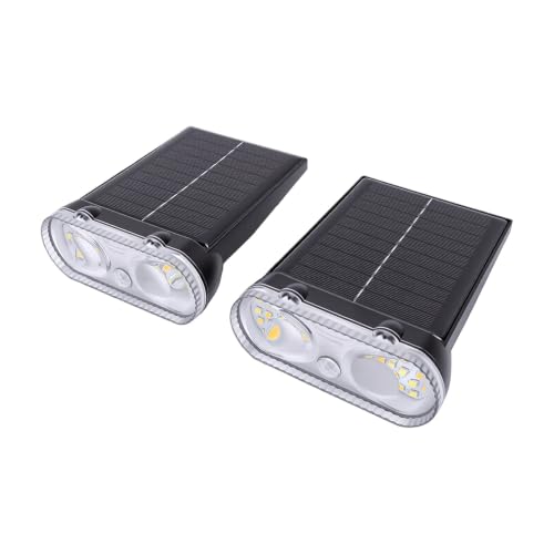 Bewinner 2 Pack Lampes Solaires pour Jardin – vue 4