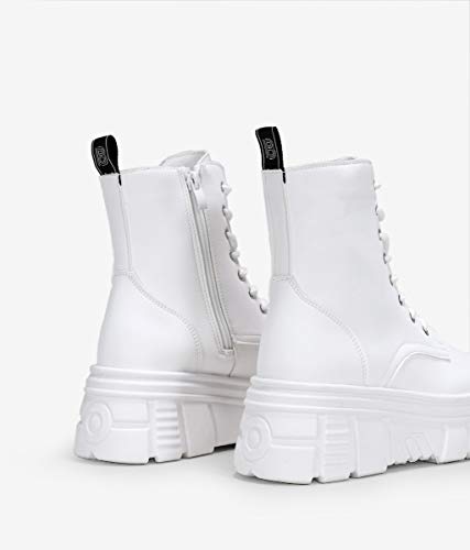 Botas cordones media caña mujer 【√ Ver Aquí】 Botasdemujer.com.es