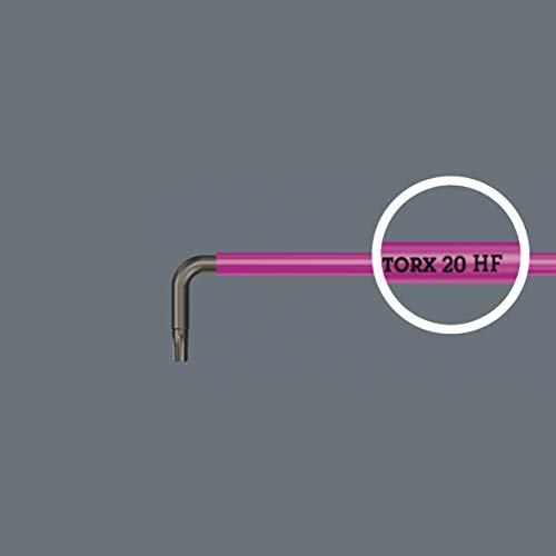 Wera 05024473001 967 SXL Torx Holding Function Laser Long L-Key, Lime Green, TX 10 x 112 mm - Image 4