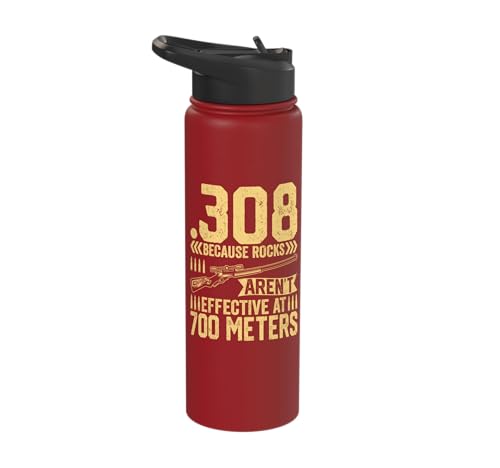 308 Precision: Beyond 700 Meters Stainless Steel Insulated Water Bottle