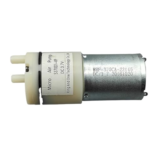 DC 3,7 V 5V 370 Motor diafragma de vacío Bomba de Aire y oxígeno Bomba de succión de presión Negativa Bomba de Leche DIY Acuario Agua pecera