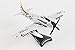 Daron Postage Stamp A1H SkyRaider 1/110 Papoose Flight PS5364-3, White