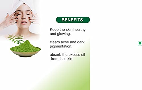 Image of Combo Pack of 2 Pure & Natural Neem Leaf Powder & Lemon Peel Powder For Face & Skin, 100gms(50gX2)