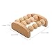 Outanaya Full Body Wheel Roller Massage Stick Handle Portable Muscle Roller Personal Massage Tool for Home Gym Travel