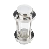 LXYTT Schauglas-Kit, Hygienisches Durchfluss-Schauglas, Dioptrien-Passform, 1,5 Zoll Tri-Clamp, 38 Mm Rohr-AD, SUS 304(Sight Glass only,1-1/2")