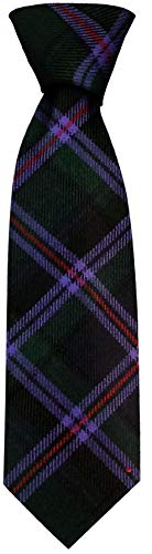 I LUV LTD Gents Neck Tie Cooper Modern Tartan Lightweight Scottish Clan Tie