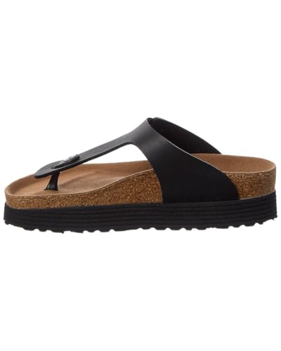 Image of Birkenstock unisex-adult ThongGizeh Pl V- Black Bf R