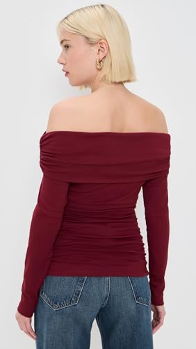 Susana Monaco Women's Off The Shoulder Gathered Top3