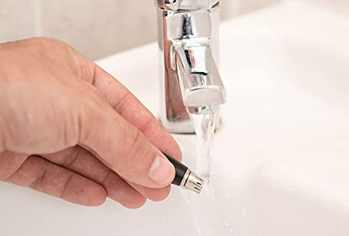 Wahl Micro Lithium Nasenhaartrimmer für Männer und Frauen, 3-in-1-Nasen-/Ohr- und...