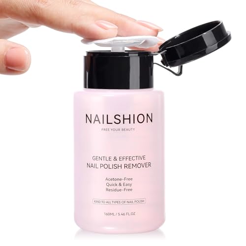 Image of Nail Polish Remover, Non-acetone, 3-5s Quick Removal, Pump Design