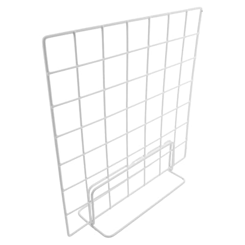 Expositor de Rejilla Metálica con Estructura de Hierro Resistente de Mesa, Pack de 2 2