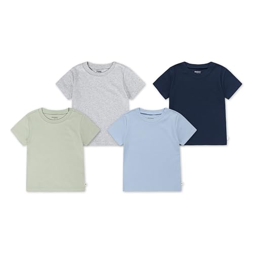 HUGGIES Unisex Baby 4-Pack Basic T-Shirt