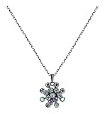 konplott freiburg  Konplott Halskette mit Anhänger – Magic Fireball MINI - lila crystal paradise shine - antique silver