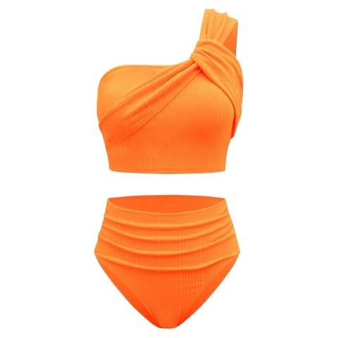 SOLY HUX One Shoulder Bikini Set Cover