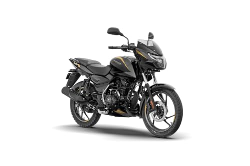 Image of Bajaj Pulsar 125 Disc C&G Split Seat Ebony Black Gold DKL Booking for Ex-Showroom Price