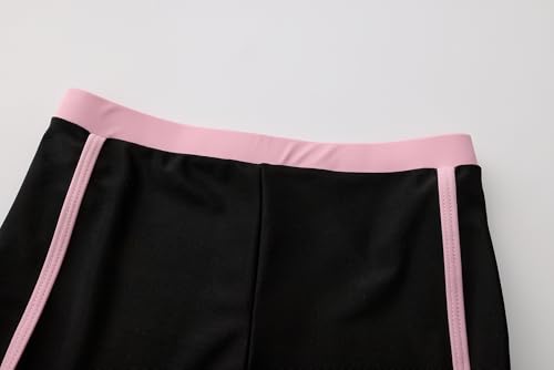 Image of Girls 3 Piece Bikini Bathing Suit Teen Girls Swimwear Sport Swimsuits with Shorts 9-16T