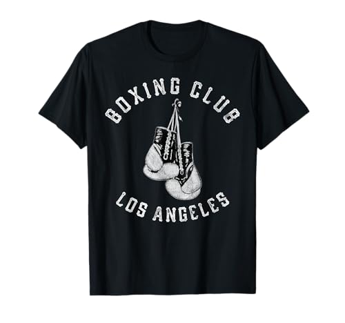 Boxing Club Los Angeles Gloves Fighter T-Shirt T-Shirt