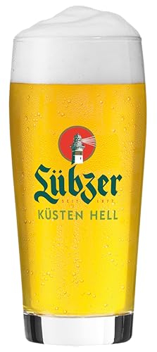 Lübzer Küsten Hell, Hellbier Kasten Mehrweg (20 x 0,5 L), Kasten Hellbier- Bier