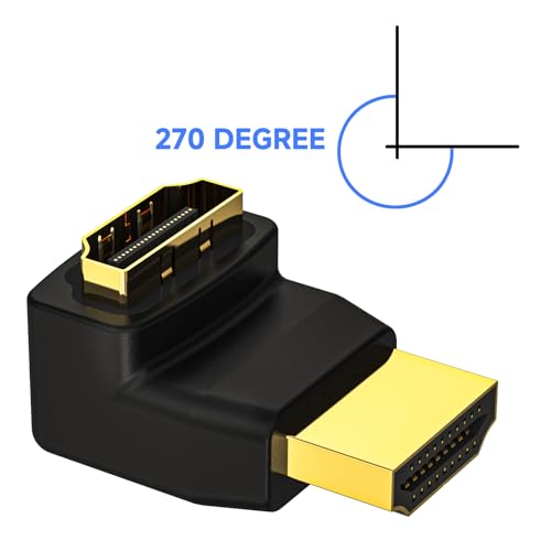 Adaptador HDMI de 270 grados 6 unidades miniatura 2