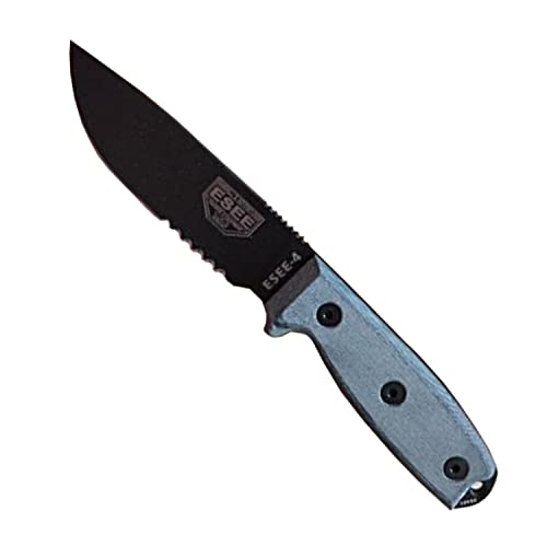 ES4SB-BRK Model 4 Stainless Serrated ES4SB-BRK Model 4 Stainless Serrated