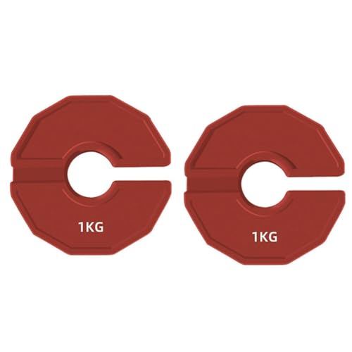 Poids fractionné de 1,0 kg en caoutchouc à ouverture 35 mm pour briser vos plateaux de force